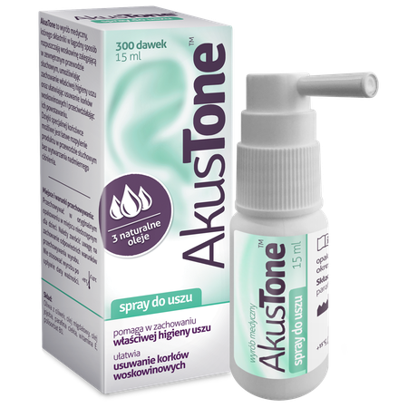 AkusTone Spray for Ear Hygiene 15ml