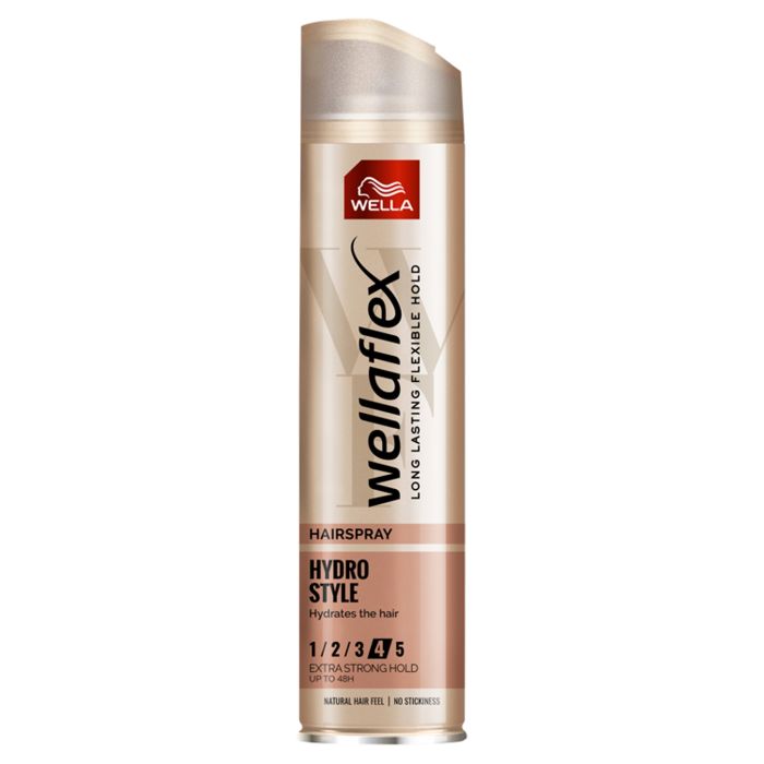 Wella Wellaflex Hairspray Hydro Style 4 Extra Strong Hold 250ml