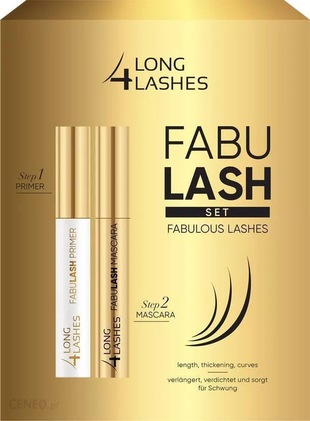 Long 4 Lash Set Fabulous Lashes Primer and Mascara