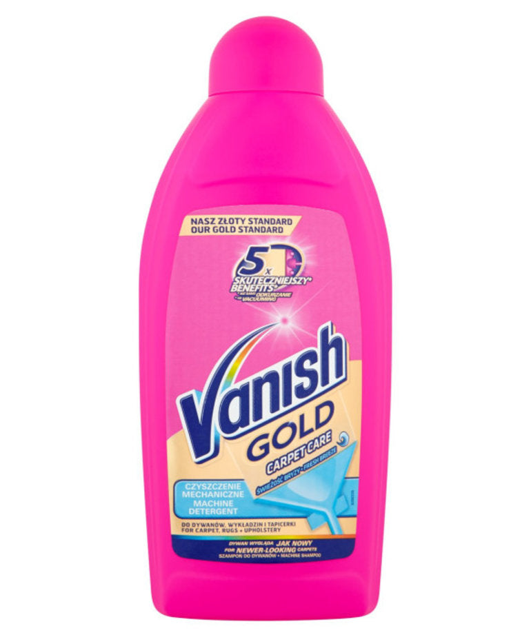 Vanish Gold Carpet Care Shampoo For Carpets 500ml