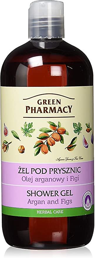 Green Pharmacy Shover Gel Argan Oil and Figs Scent 500ml