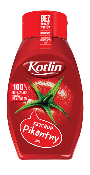 Kotlin Ketchup Hot (Ketchup Pikantny) 450g – Pewex Pharmacy