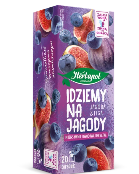 HERBAPOL INTENSYWNA - IDZIEMY NA JAGODY / Berry and Fig tea 40g