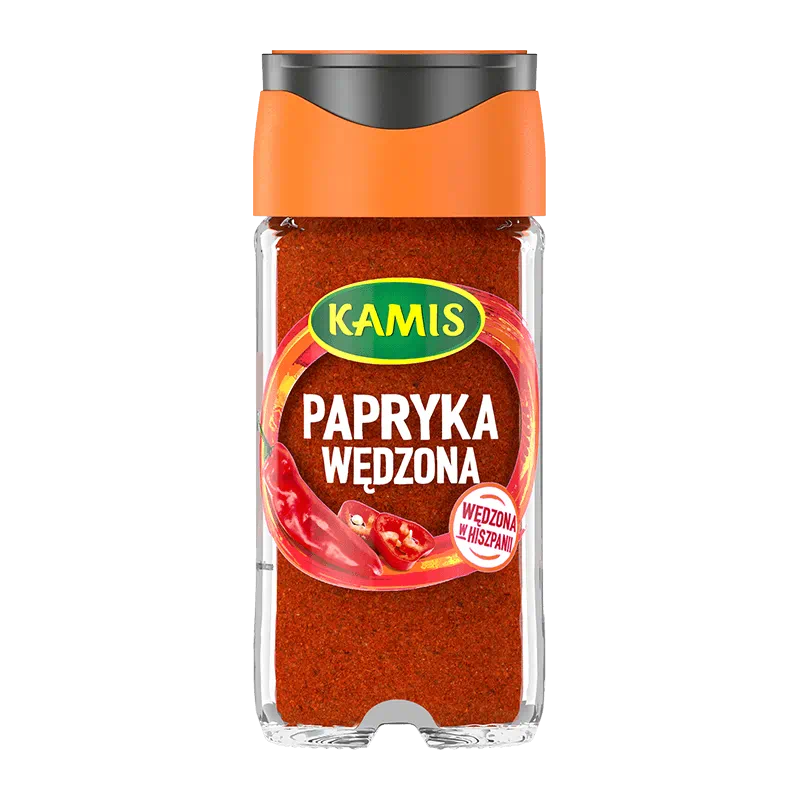 Kamis Sloik Papryka Slodka Wedzona 40g Smoked Sweet Pepper