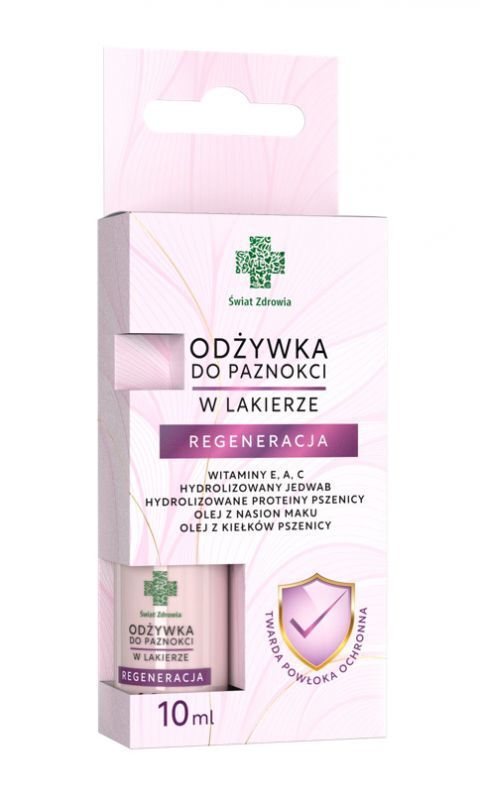 Swiat Zdrowia Odzywka do paznokci Nail conditioner in nail polish Regeneration 10 ml