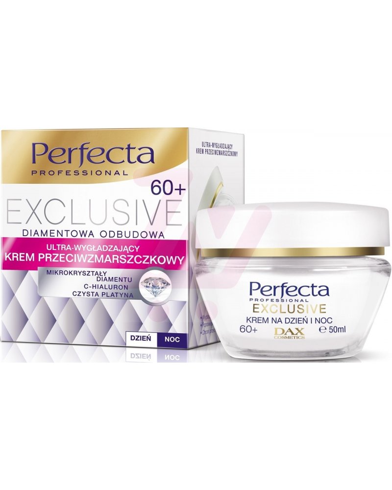 Perfecta Exclusive 60+ Smoothing Anti-Wrinkle Day/Night Cream 50ml