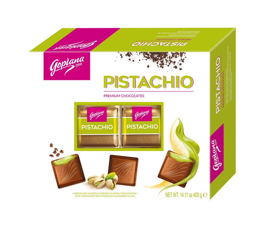 Goplana Pistachio Praline 400g