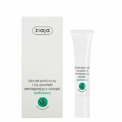 Ziaja Bio Gel Sage Eye And Eyelid  Reduces Swelling 15ml