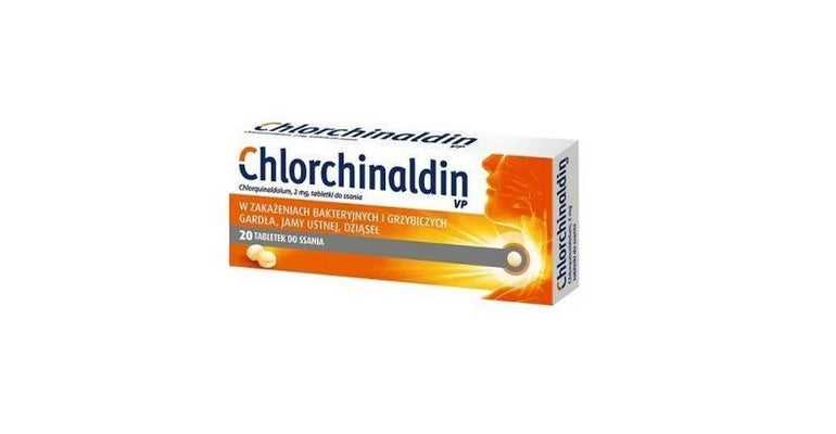 Chlorchinaldin Chlorquinaldolum 2mg 20 lozenges