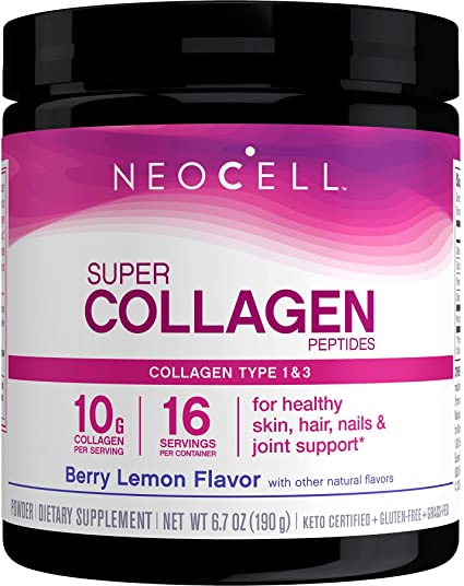 NEOCELL Super Collagen Berry Lemon Flavor 190g.