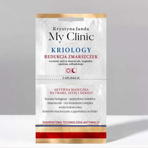 Janda My Clinic Kriology Wrinkle Reduction Active Mask for Face Neck and Cleavage 8ml
