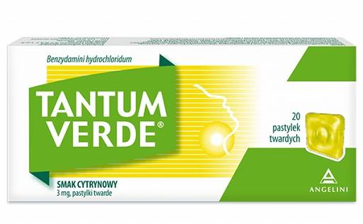 Tantum Verde Lemon Flavor 20 Tablets