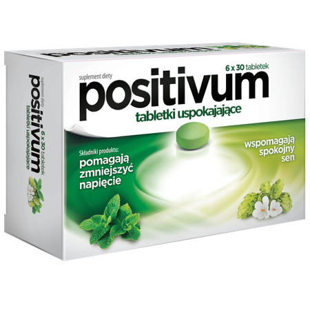 Positivum tabletki uspokajajace - calming tablets 180 pcs