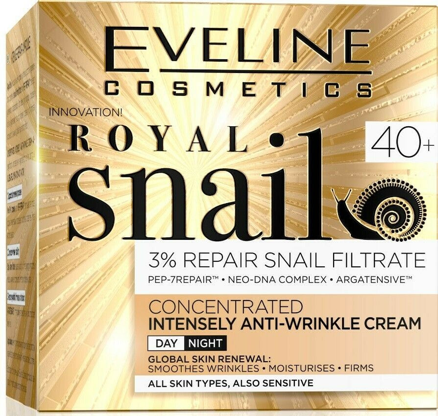 Eveline Cosmetics Royal Snail 40+ Concentrated Anti Wrinkle Cream 50ml