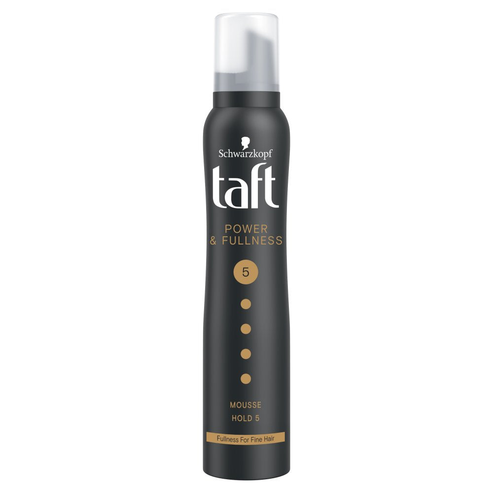 Schwarzkopf Taft Power & Fullness Mousse Hold 5 Fullness for Fine Hair 200ml