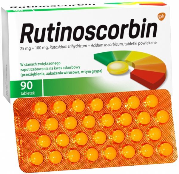 Rutinoscorbin 90 tablets