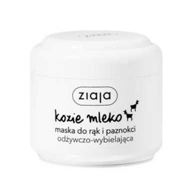 Ziaja Goat Milk Nourishing Whitening Mask For Hands and Nails 75ml