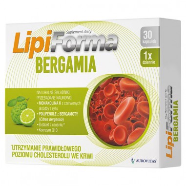 LipiForma Bergamia Swiat Zdrowia 30 capsules