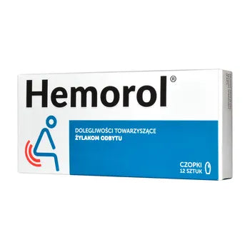 Hemorol Czopki / Rectal Suppositories 12 pcs