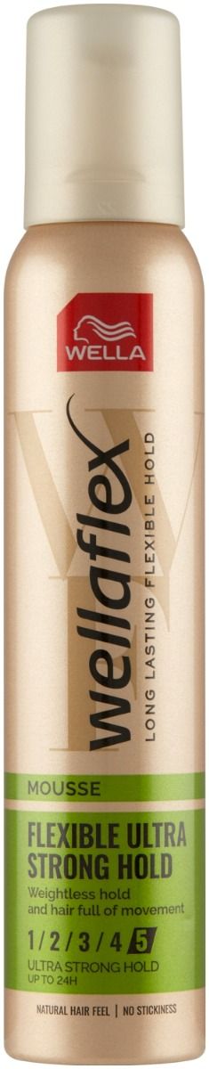 Wella Wellaflex Mousse 5 Flexible Ultra Strong Hold 200ml