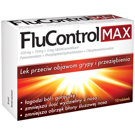 FluControl Max 10 tablets