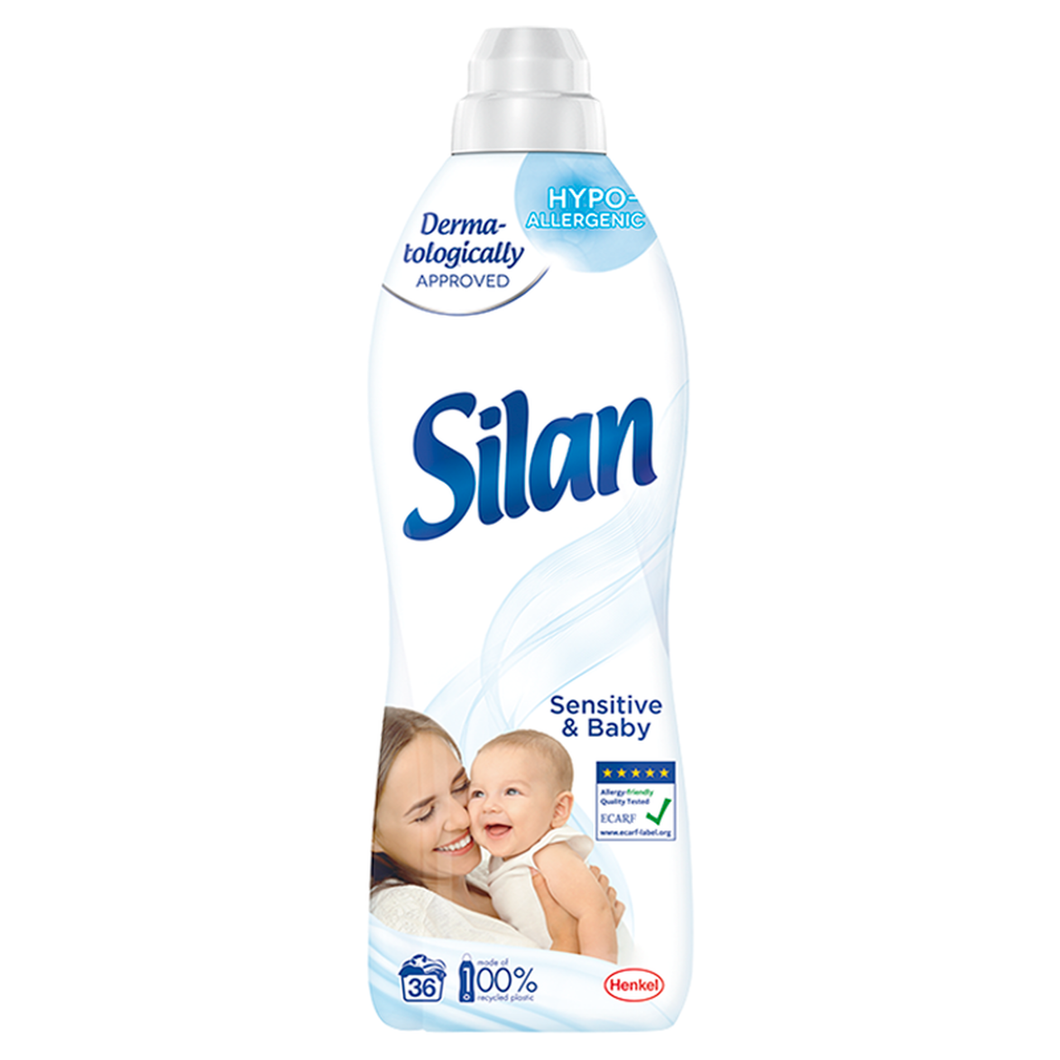 Silan Sensitive Fabric Softener for Baby (36 washes) 900ml