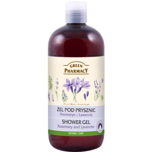 Green Pharmacy Shower Gel Rosemary and Lavender Scent 500ml