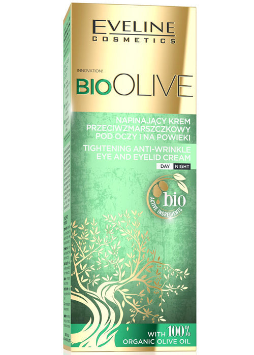 Eveline Bio Olive Tightening Anti-Wrinkle Eye & Eyelid Cream 20ml