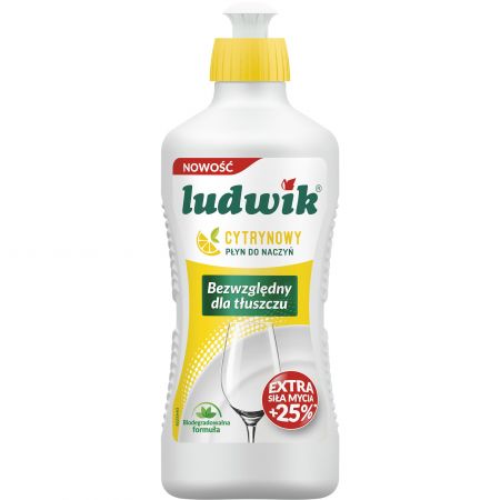 Ludwik Lemon Dish Liquid Soap 900ml