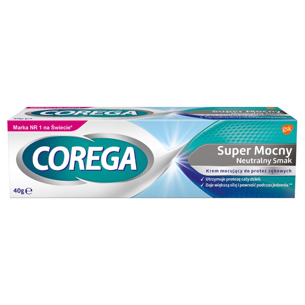 COREGA Denture Cream Super Strong Neutral Flavor - 40 g