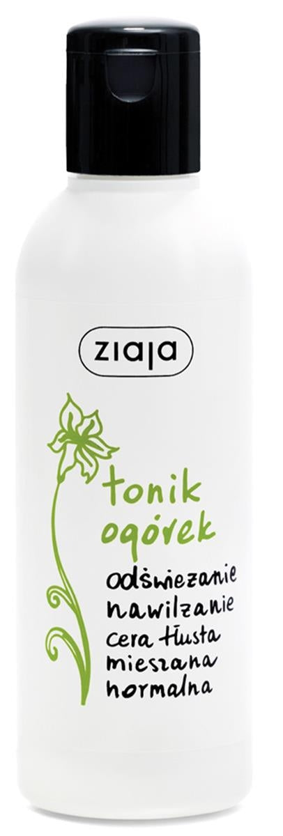 ZIAJA Cucumber Toner Oily, Mixed, Normal Skin 200ml Perfectly moisturizes and tones the skin.