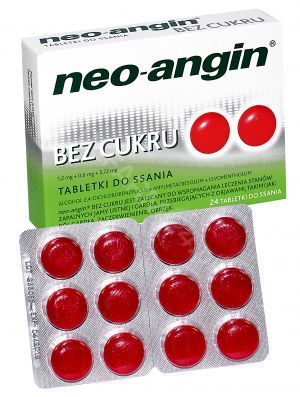 Neo-Angin  Sugar Free 24 lozenges