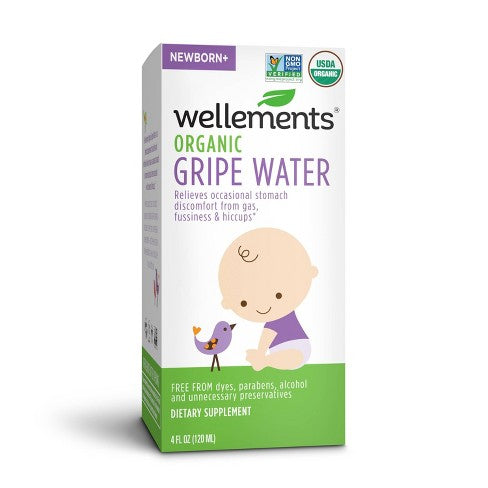 Wellements Organic Gripe Water 4 fl. oz.