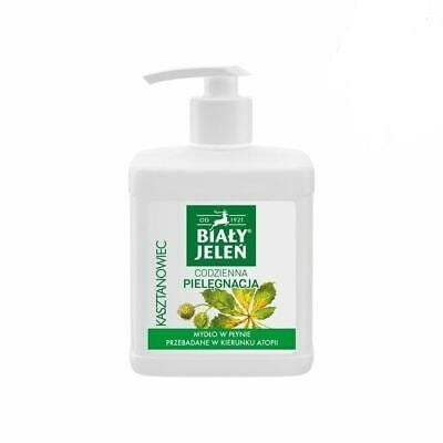 Bialy Jelen Hypoallergenic Natural Liquid Soap with Chestnut Extract 500ml
