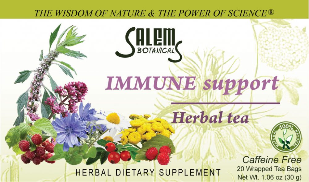 Salem Botanicals Immune Support Herbal Tea 20 bags