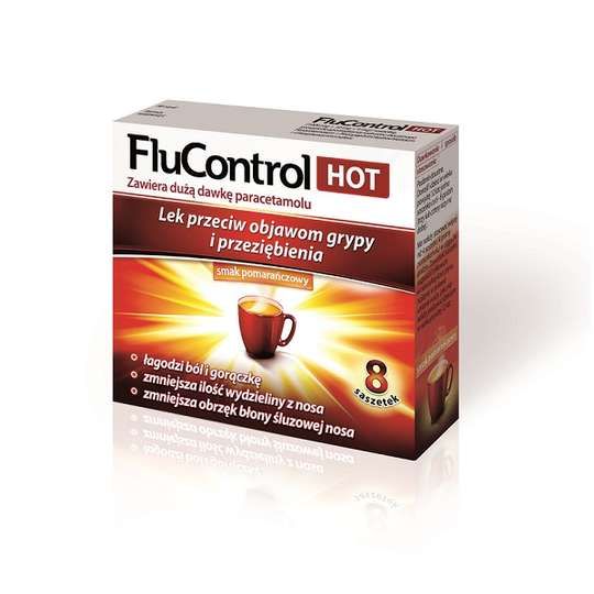 Flu Control Hot 8 sachets